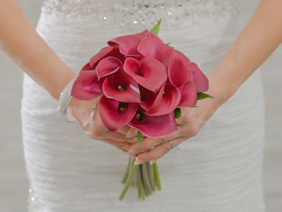 18 Calla Lily Handtied Bouquet