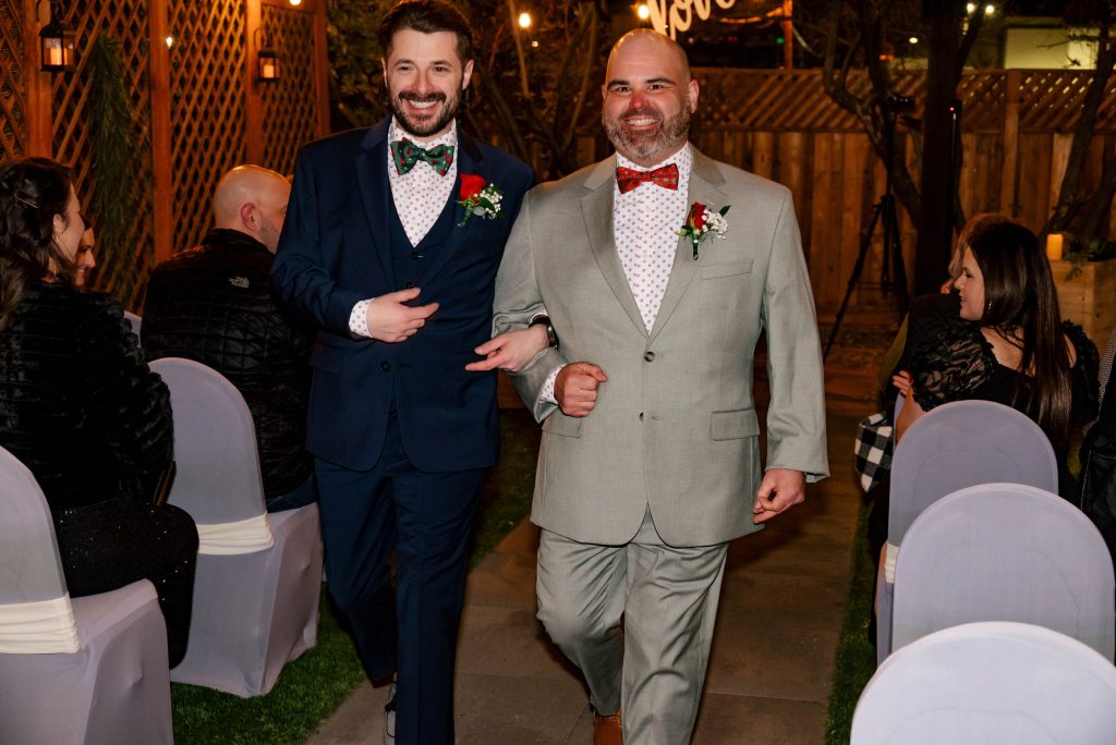 Romantic same-sex wedding Las Vegas