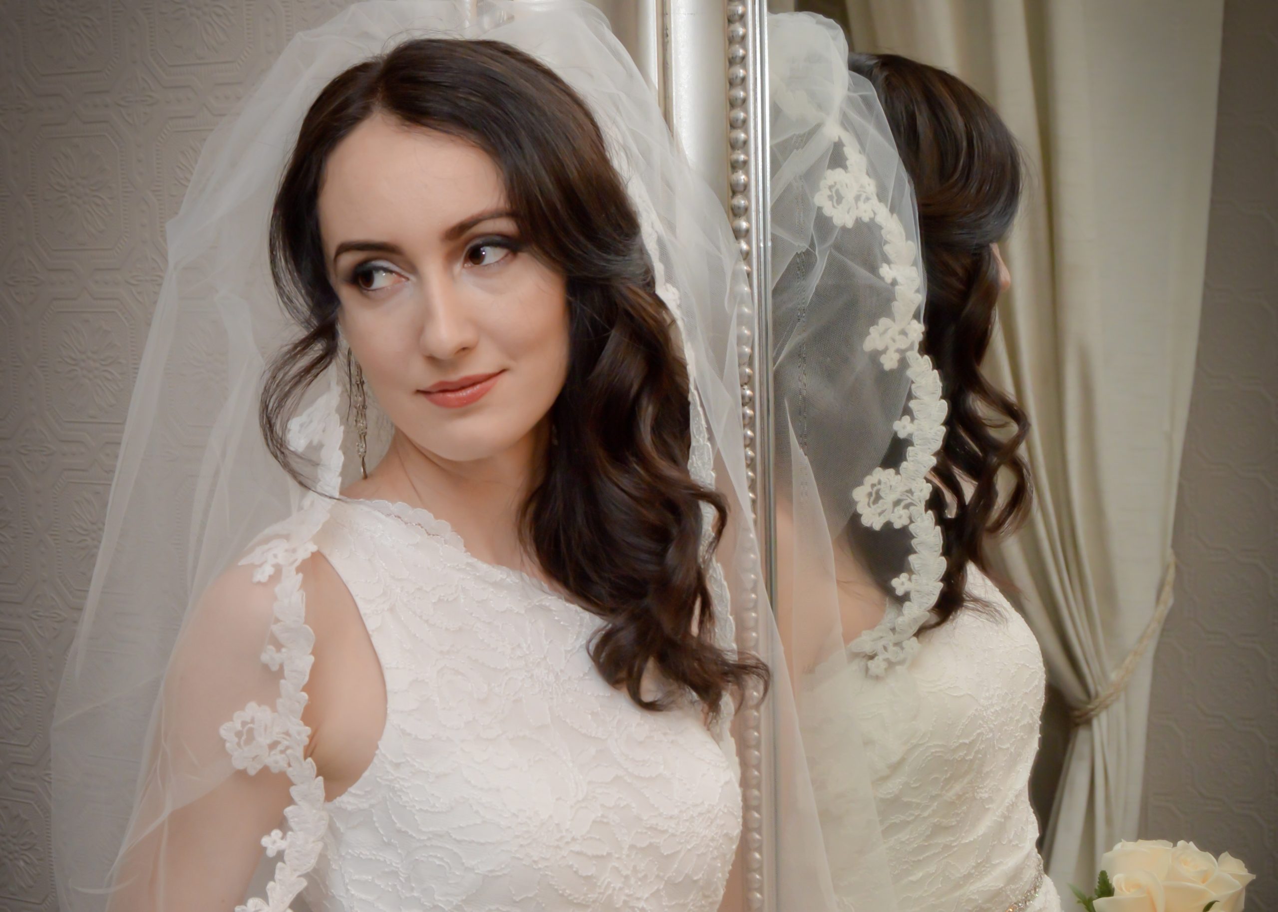 Rented Wedding Gown for a Las Vegas Bride