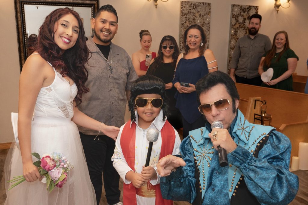 Elvis singing